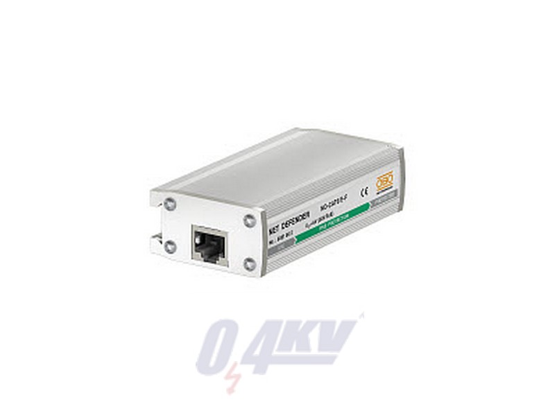 Net Defender finomvédelem E/CAT6 osztályhoz 58V, Alu, ezüstszürke, 7001