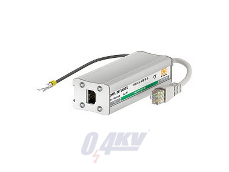 finomvédelmi készülék Ethernet-hálózatokhoz 6.2V