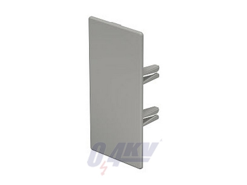 véglezáróelem 60x130mm, PVC, kőszürke, 7030