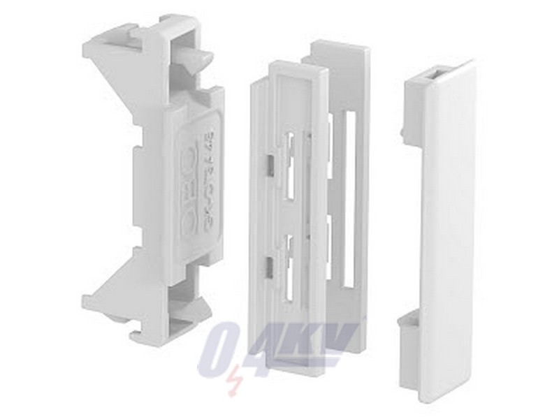 takaró fedlap Rapid 45-2 fedélhez 48x20x20, PC/ABS, hófehér, 9010