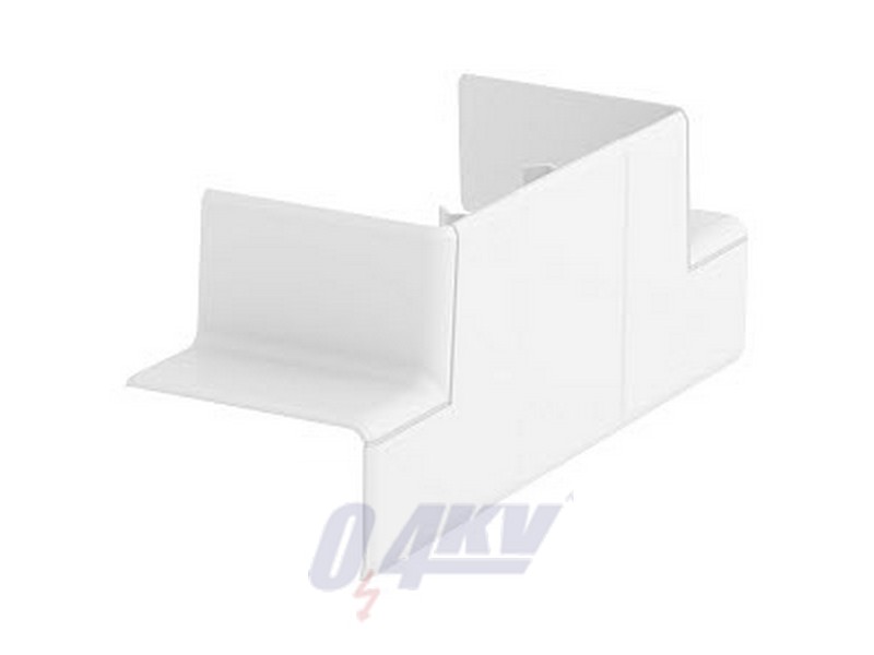 T idom adapter Rapid 45-2 160x62x56, PC/ABS, hófehér, 9010