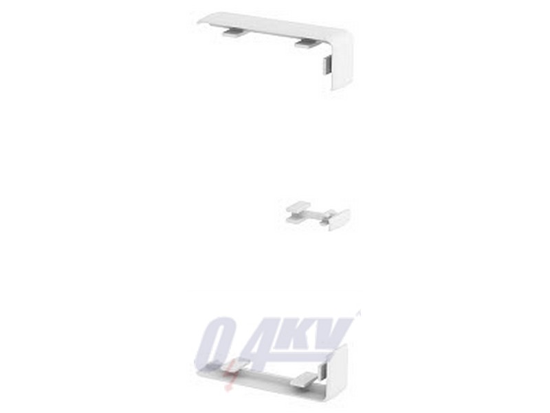 Toldásponti takaró Rapid 45-2 130-hoz 133x55x15, PC/ABS, hófehér, 9010
