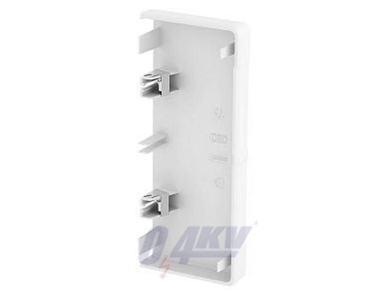 Végelem Rapid 45-2 130-hoz 136x56x22, PC/ABS, hófehér, 9010