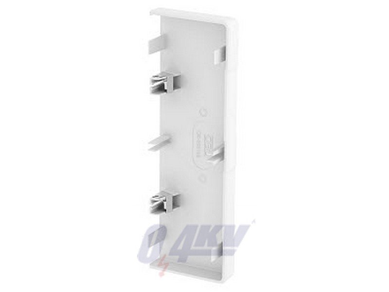Végelem Rapid 45-2 165-höz 171x56x22, PC/ABS, hófehér, 9010