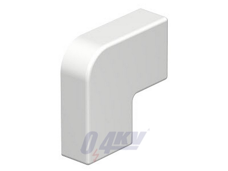idomfedél 10x20mm, PVC, hófehér, 9010