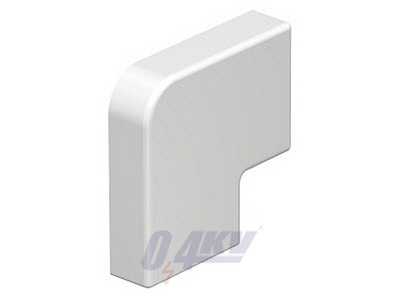 idomfedél 10x30mm, PVC, hófehér, 9010