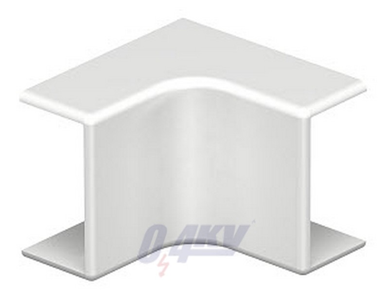 belső sarokfedél 10x20mm, PVC, hófehér, 9010
