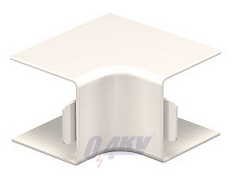 belső sarokfedél 30x30mm, PVC, krémfehér, 9001