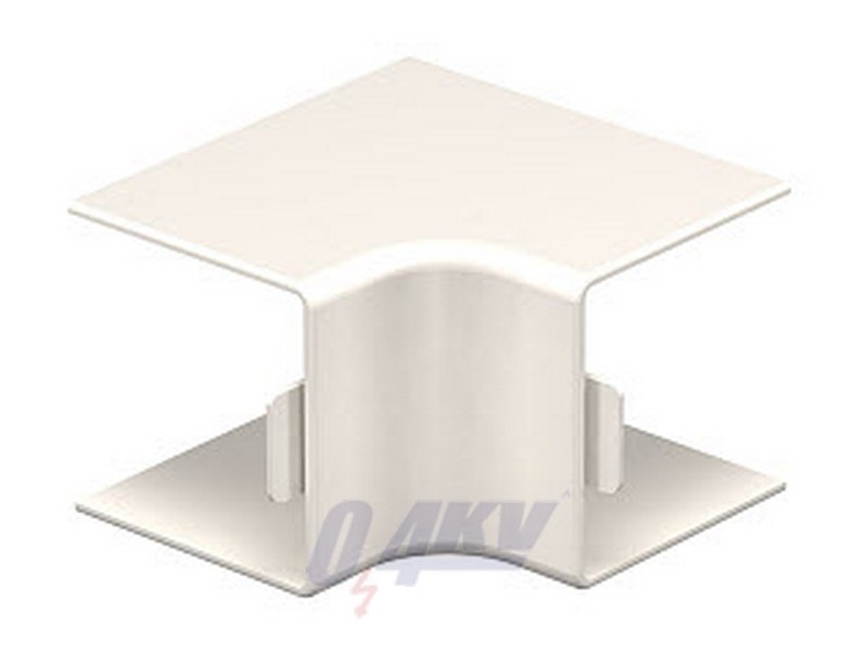 belső sarokfedél 40x40mm, PVC, krémfehér, 9001