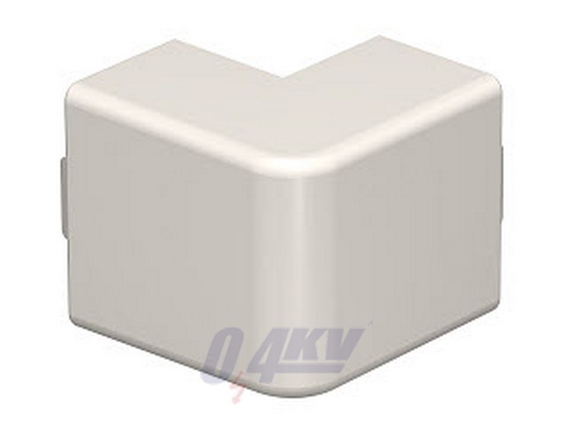 külső sarokfedél 25x40mm, PVC, krémfehér, 9001
