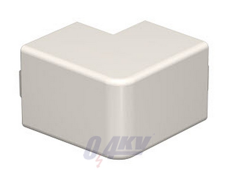 külső sarokfedél 40x40mm, PVC, krémfehér, 9001
