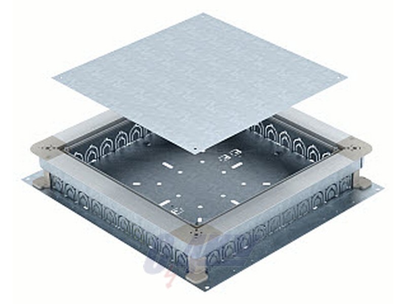 Húzó-és leágazó doboz 70-125 mm esztrichmagasság 510x467x70, St, FS