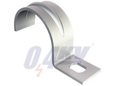 rögzítőbilincs egyrétegű 20mm, St, G 