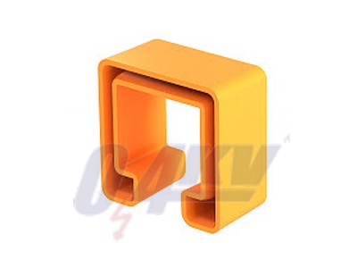 Védősapka MS41-hez 41x41, PE, narancs, 2003 