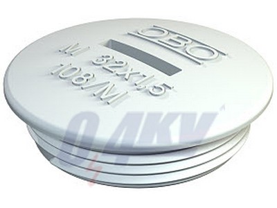 zárócsavar M32, PS, világos- szürke, 7035 