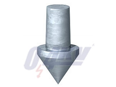 földelőcsúcs földelőhöz 20mm, TG, FT 