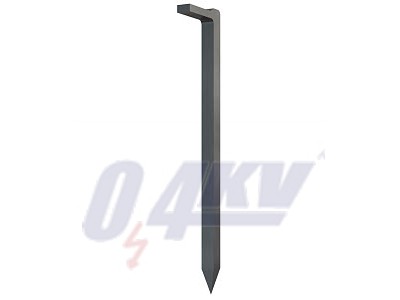 acél kampósszeg edzett 3x60mm, St, BK 