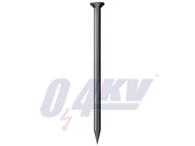 acélszeg edzett 2x40mm, St, BK 