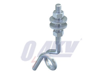 mennyezethorog M6 menettel M6x70mm, St, G 