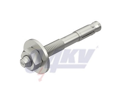 horgonycsavar BZ-U V4A M10 nagy alátéttel M10x90mm, V4A, A4 