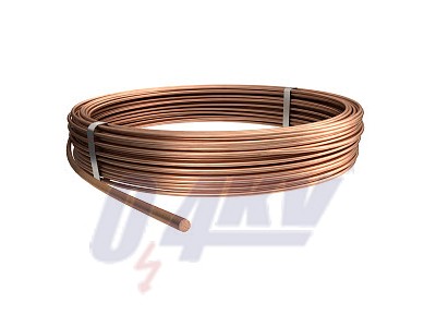 körvezető masszív 8mm, Cu 