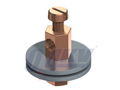 csatlakozókapocs 1/2, CuZn, N 