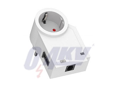 FineController telefonvédelemmel 230V, hófehér, 9010 