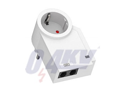 FineController telefonvédelemmel 230V, hófehér, 9010 