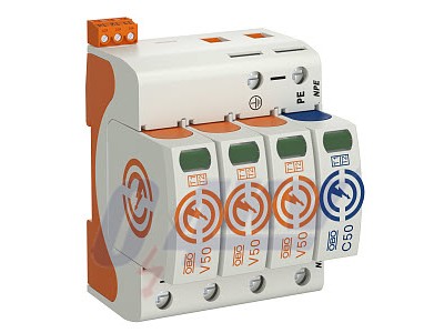 CombiController V50 3+1 kivitel, távjelzéssel 150V, PA 