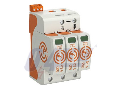 CombiController V50 3-pólusú, távjelzéssel 280V 