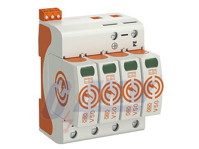 CombiController V50 4-pólusú, távjelzéssel 280V 