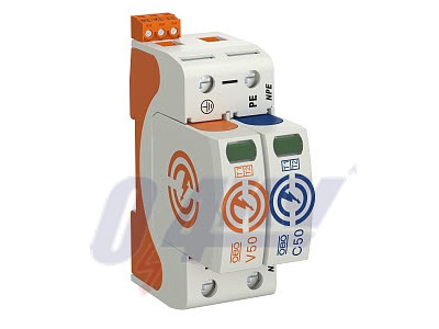 CombiController V50 1+1 kivitel, távjelzéssel 280V 