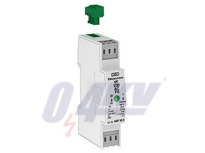 túlfeszültség-levezető távjelzéssel 230V AC 