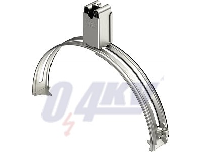 tetővezeték-tartó gerinccseréphez 35 mm, V2A, 1.4301 