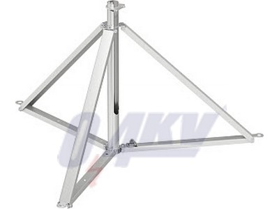 Háromlábú állvány isCon vezetékhez belső vezetős 1,3x1,4m, V2A, 1.4301 