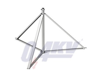 Állvány felfogóoszlophoz 1,65x1,85m, V2A, 1.4301 