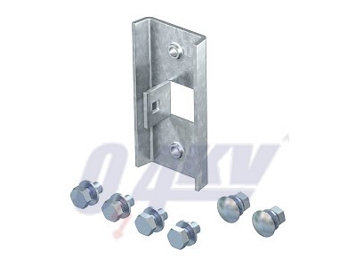 Létrafok-tartó M10x30 hatlapfejű csavarral, St, FT 