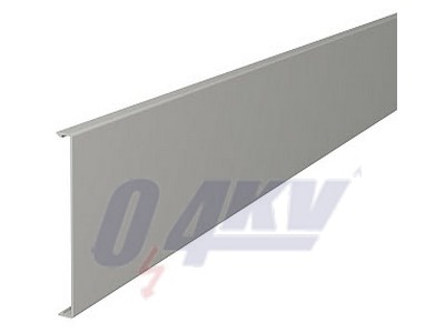 felső rész WDK-hoz 150x2000mm, PVC, kőszürke, 7030 