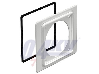 közbenső perem CEE dobozokhoz, 16 A, PA, világos- szürke, 7035 