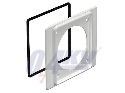 közbenső perem CEE dobozokhoz, 32 A, PVC, kőszürke, 7030 