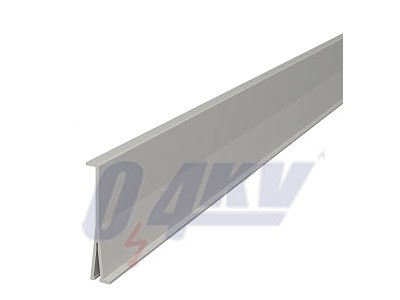 válaszfal 80x2000mm, PVC, világos- szürke, 7035 