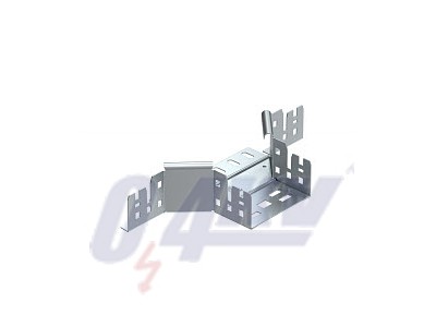 Beépíthető leágazás gyorsösszekötővel 60x100, St, FS 