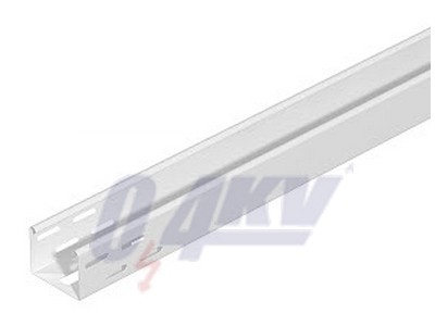 armatúratartó tálca 60x75x3000, St, PE50, hófehér, 9010 