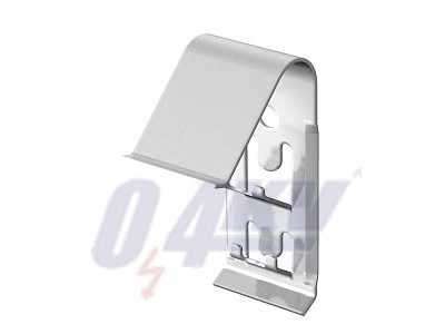 fedélrögzítő kapocs univerzális, V2A, A2 