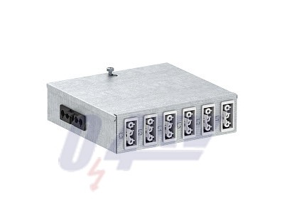 padló alatti elosztó csatlakozóval 160x150x48, St 