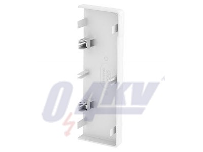 Végelem Rapid 45-2 165-höz 171x56x22, PC/ABS, hófehér, 9010 