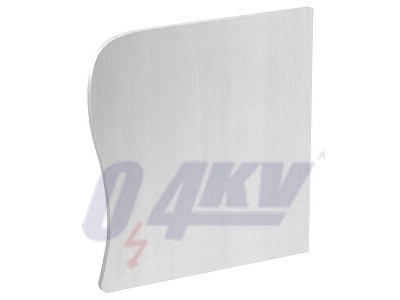 Véglezáró elem jobbos Desing Swing, Alu, EL 