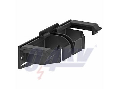 Felső rész tartó adapter GAD csatornához, PA, grafitszürke, 9011 