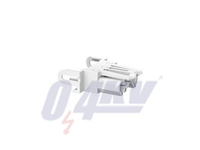 Dugó adapter egyenes GST 18i 3p, Modul 45connect, PA, fehér 