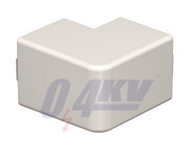 külső sarokfedél 40x40mm, PVC, krémfehér, 9001 